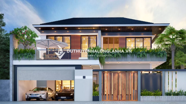 Cấu tạo của một chiếc cổng villa